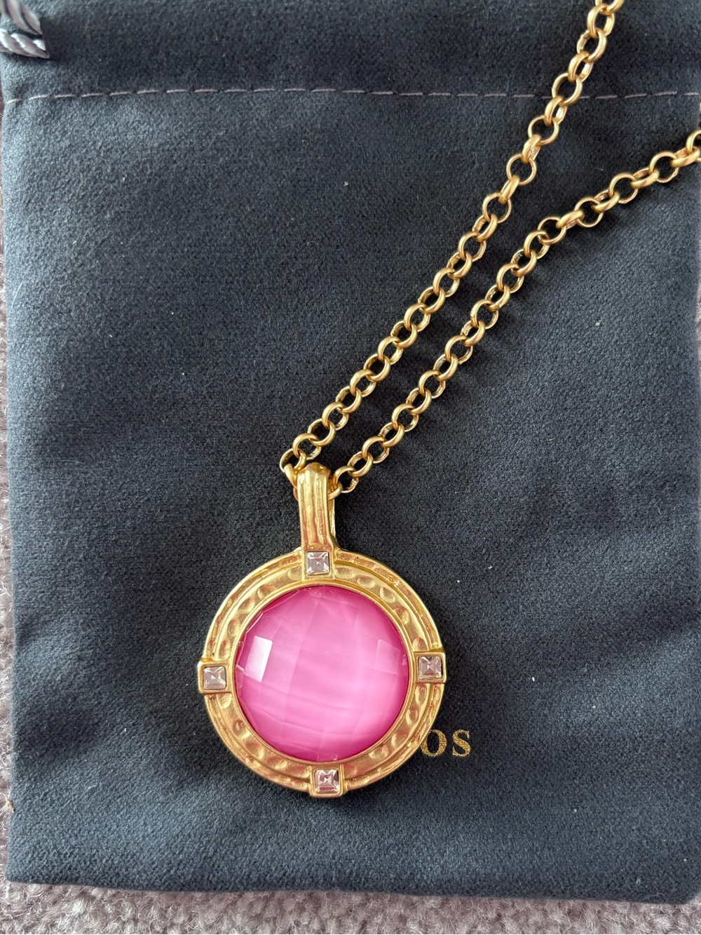NWOT Julie Vos Gemstone Statement Necklace